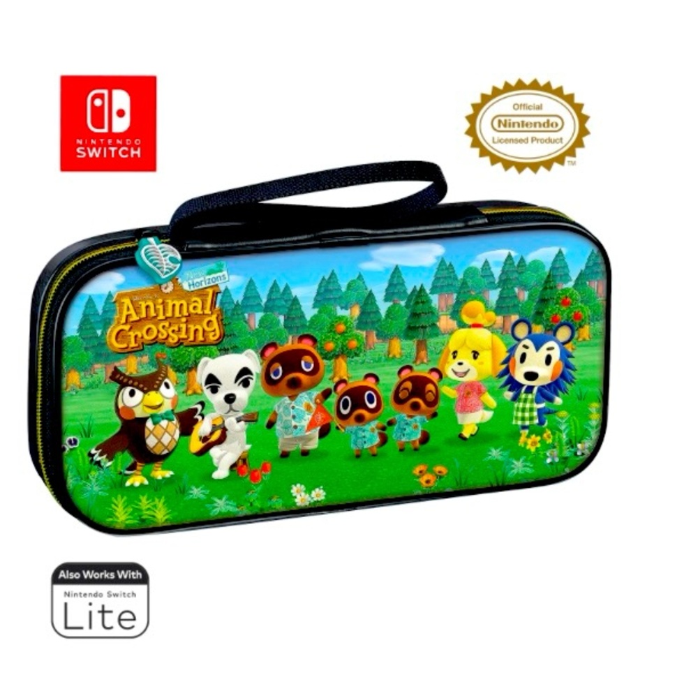 NWOT RDS Industries - Animal Crossing Nintendo Switch Deluxe Carrying Case